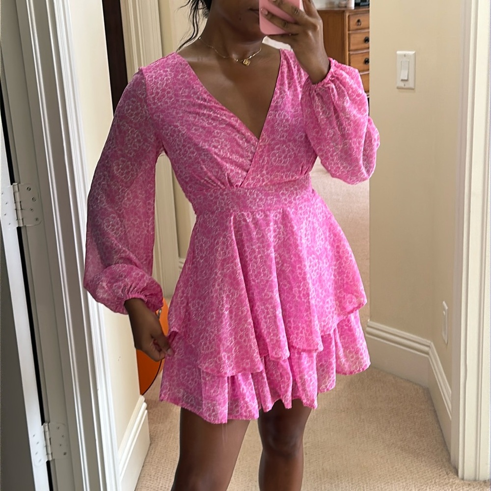 Pink dress